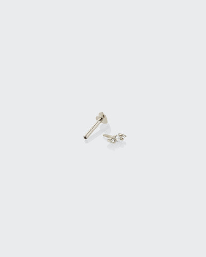 Elegant 0.02 TCW Round Lab Grown Diamond Stud Earrings 2