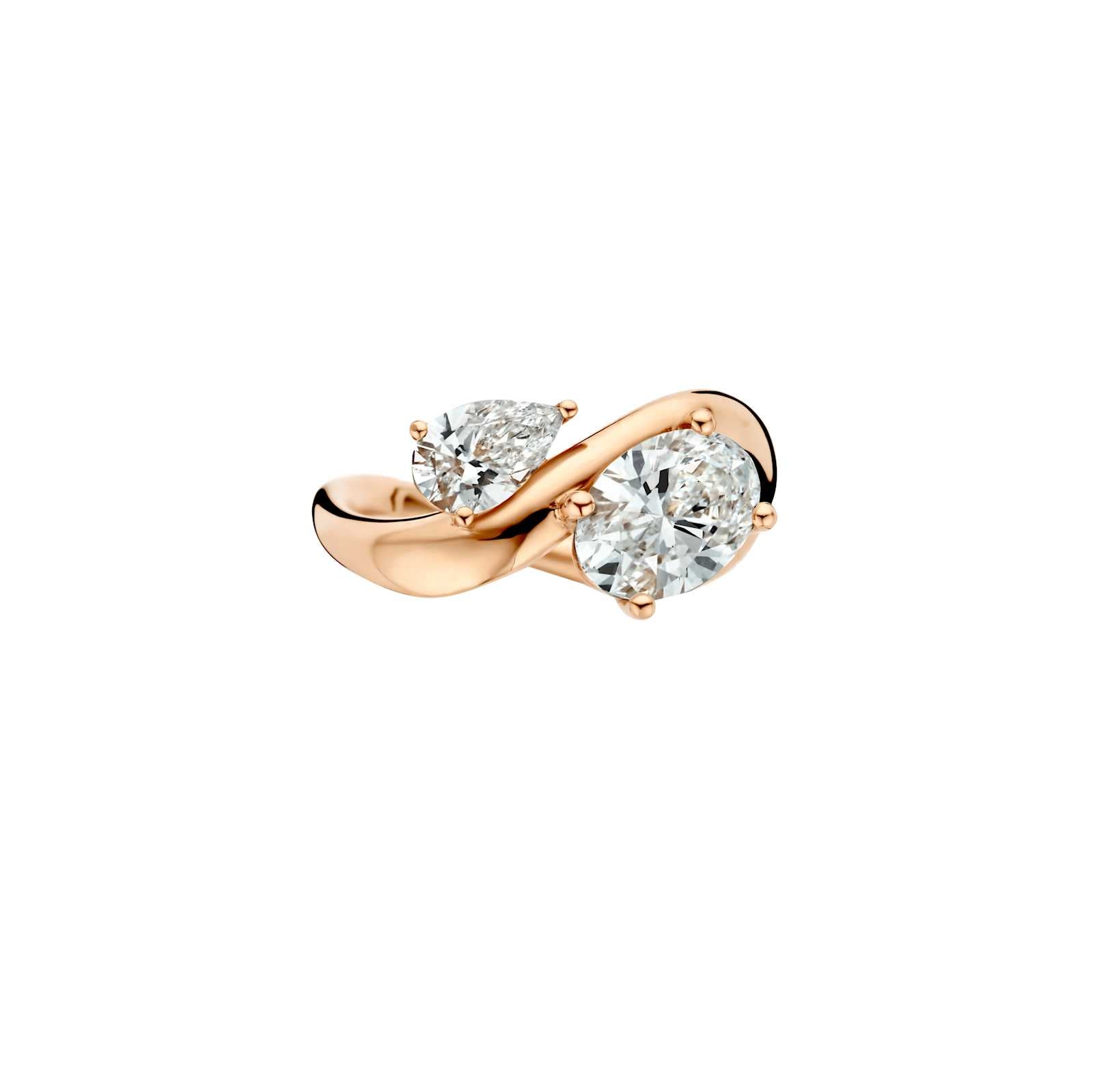 Hidden Halo-1.5 CT Round Lab Grown Diamond Engagement Ring