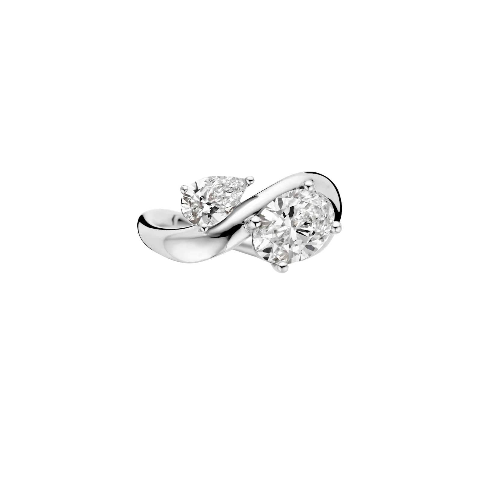Hidden Halo-1.5 CT Round Lab Grown Diamond Engagement Ring