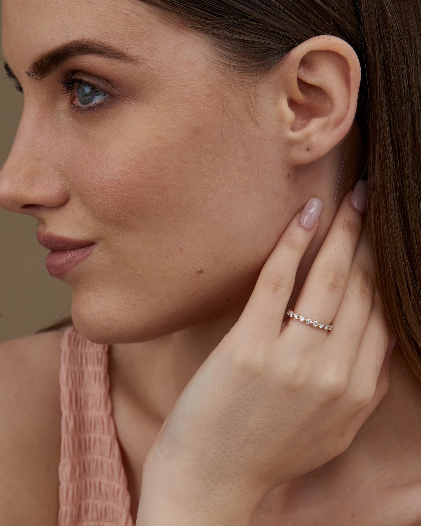 1.1 Carat Round Lab-Grown Diamond Eternity Band 2