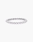 Load image into Gallery viewer, 0.4ct Round EF- VVS Diamond Full Eternity Stackable Wedding Band
