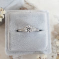 Load image into Gallery viewer, 0.50 CT Round Lab Grown Diamond Milgrain Pave Elegance Engagement Ring
