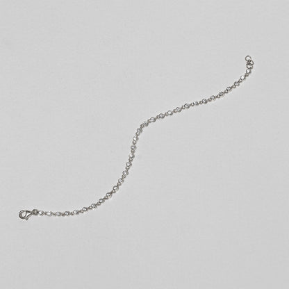 Elegant 0.90 TCW Round Cut Lab-Grown Diamond Tennis Bracelet 7
