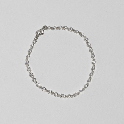 Elegant 0.90 TCW Round Cut Lab-Grown Diamond Tennis Bracelet 3