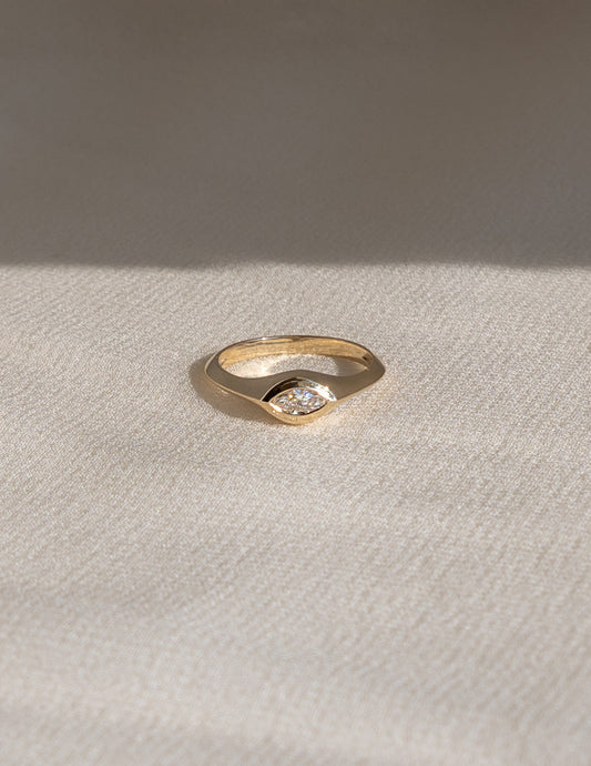 Solitaire-Oval Lab Grown Diamond Engagement Ring