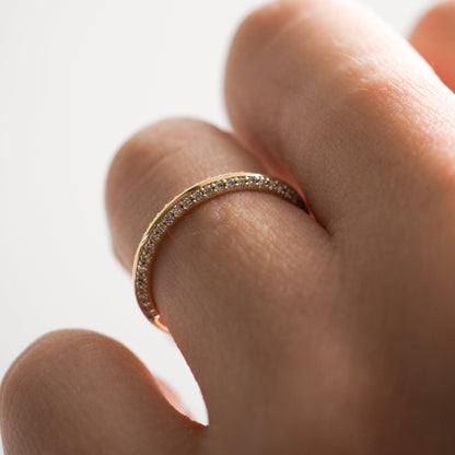Eternity- 0.50 CT Round Lab Grown Diamond Wedding Band