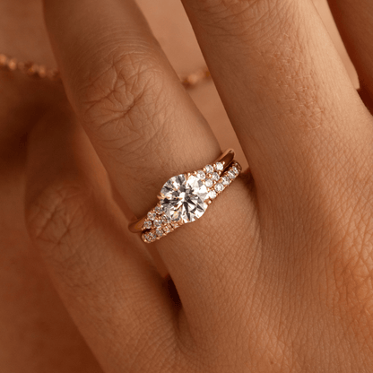Solitaire-Oval Lab Grown Diamond Engagement Ring