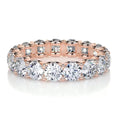 Load image into Gallery viewer, 4ct Round EF- VVS Diamond Full Eternity Stackable Wedding Band
