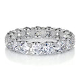 Load image into Gallery viewer, 4ct Round EF- VVS Diamond Full Eternity Stackable Wedding Band
