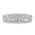 Load image into Gallery viewer, 4ct Round EF- VVS Diamond Full Eternity Stackable Wedding Band
