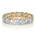 Load image into Gallery viewer, 4ct Round EF- VVS Diamond Full Eternity Stackable Wedding Band
