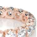 Load image into Gallery viewer, 2.4 TCW Round Lab Grown Diamond Eternity Band in Gold Setting 8
