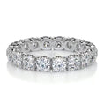 Load image into Gallery viewer, 2.4ct Round EF- VVS Diamond Full Eternity Stackable Wedding Band
