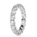 Load image into Gallery viewer, 2.4 TCW Round Lab Grown Diamond Eternity Band in Gold Setting 5
