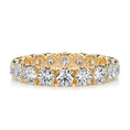 Load image into Gallery viewer, 2.4 TCW Round Lab Grown Diamond Eternity Band in Gold Setting 1
