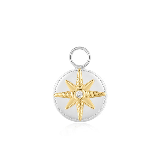 Celestial Charm: 0.02 TCW Round Lab-Grown Diamond Star and Sun Earrings