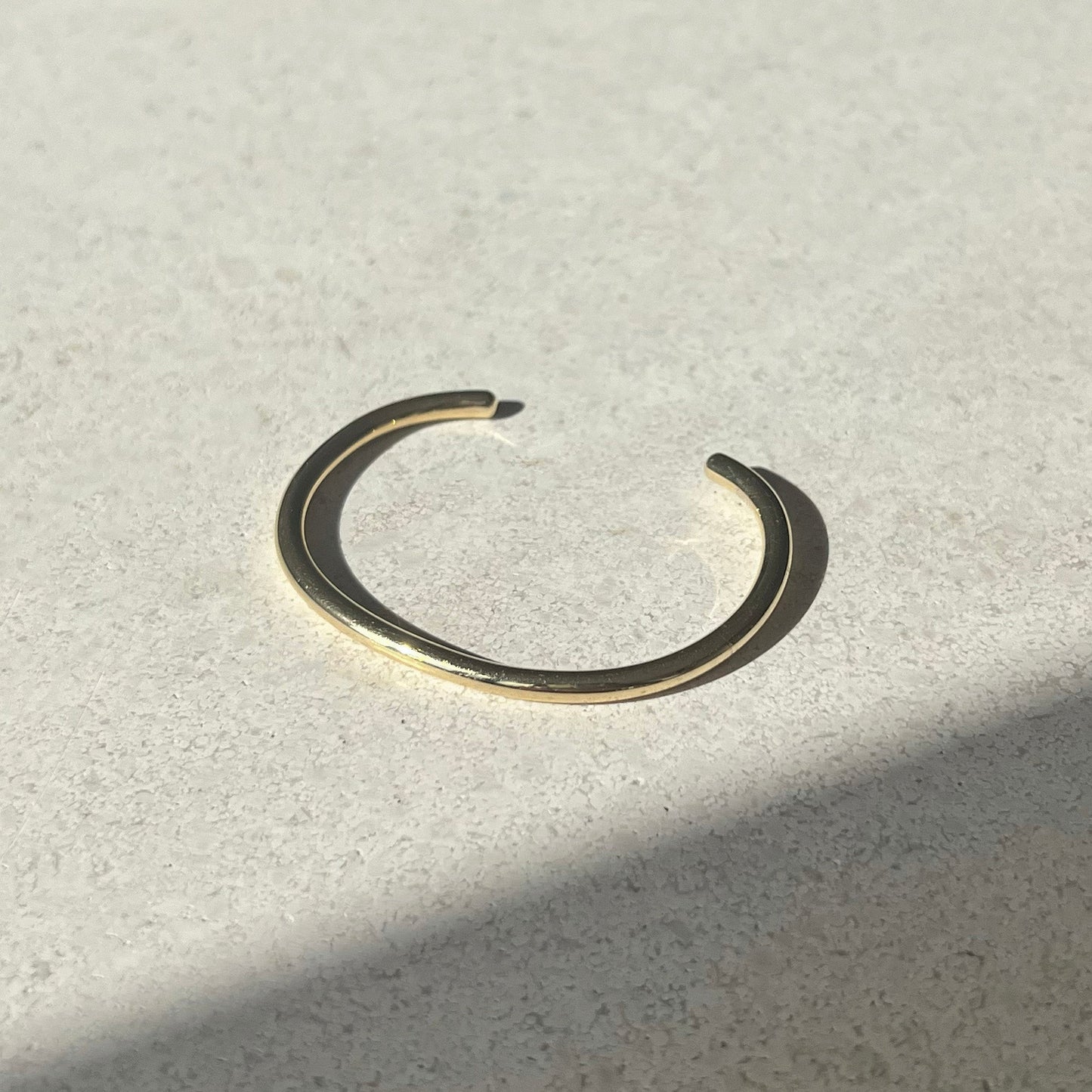 Elegant Gold Open Cuff Bracelet 4