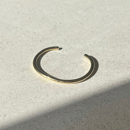 Elegant Gold Open Cuff Bracelet 4