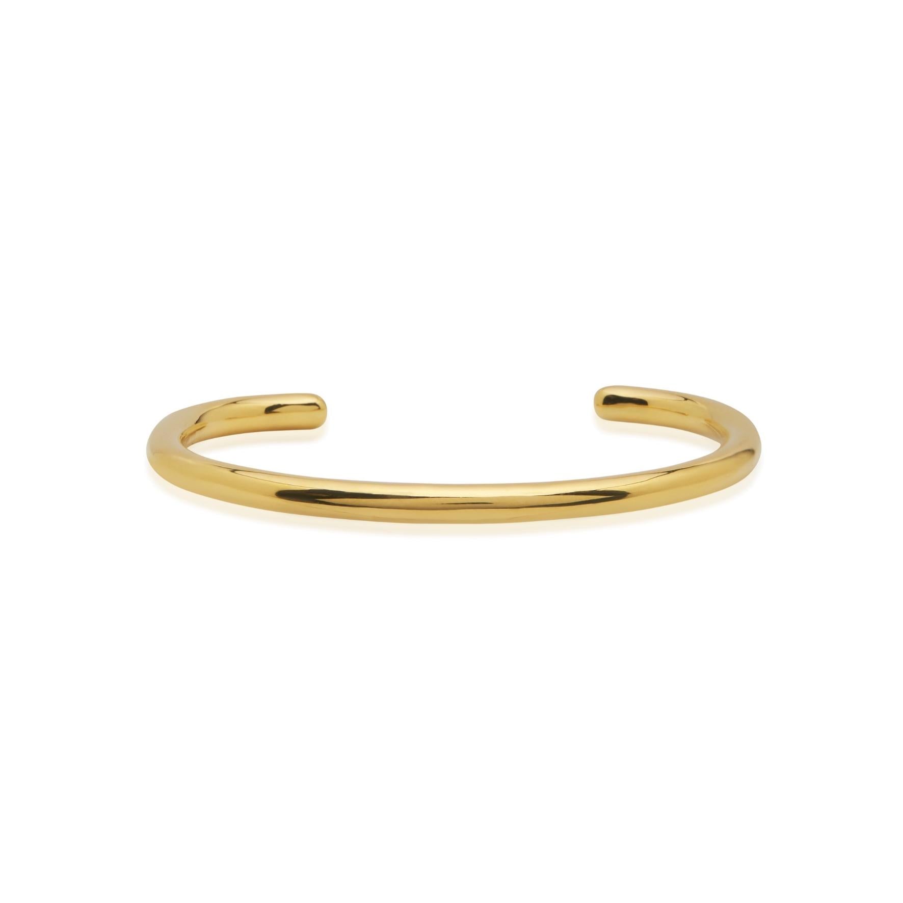 Elegant Gold Open Cuff Bracelet