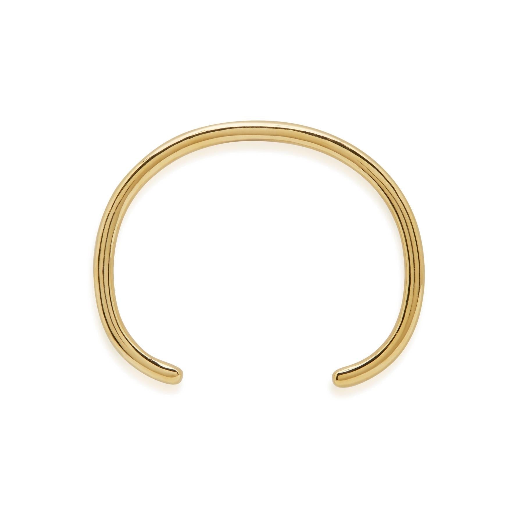 Elegant Gold Open Cuff Bracelet