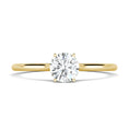 Load image into Gallery viewer, 1.02 ct Round F- VS2 Diamond Solitaire Moissanite Engagement Ring
