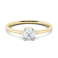 Load image into Gallery viewer, 1.02 ct Round F- VS2 Diamond Solitaire Moissanite Engagement Ring
