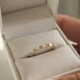 Load image into Gallery viewer, 0.50 TCW Baguette & Round Lab Grown Diamond Wedding Band in Elegant Gold Setting
