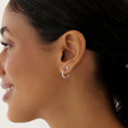 Load image into Gallery viewer, 0.10 TCW Radiant Star-Shaped Diamond Stud Earrings
