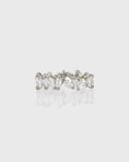 Load image into Gallery viewer, 0.50 TCW Marquise Lab Grown Diamond Half Eternity Wedding Band
