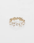 Load image into Gallery viewer, Radiant Elegance: 0.70 TCW Pear Lab Grown Diamond Eternity Band 2
