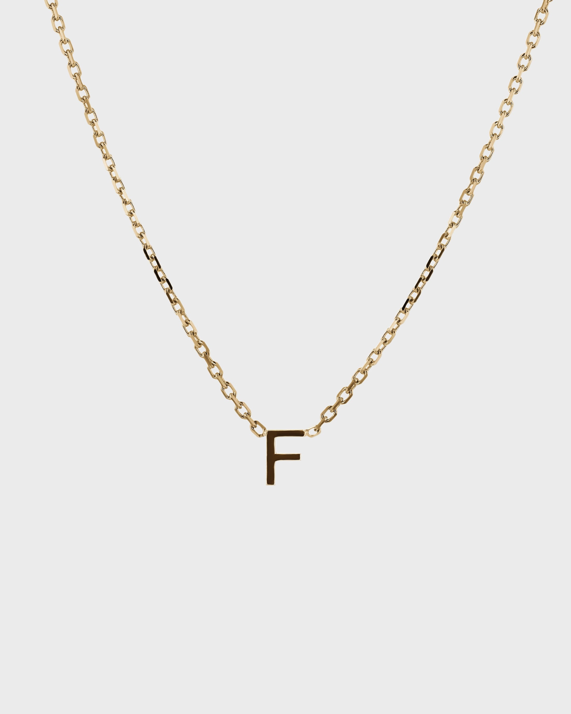 Elegant Gold Initial Choker Necklace