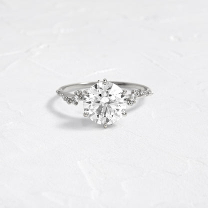 Solitaire-Oval Lab Grown Diamond Engagement Ring