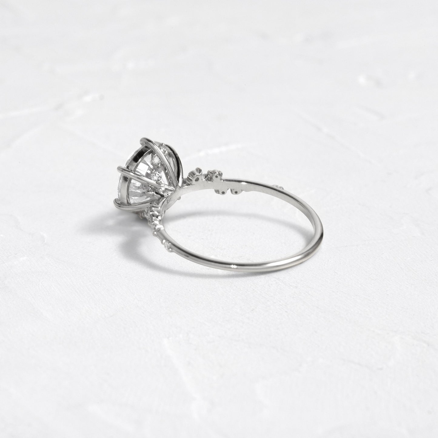 Solitaire-Oval Lab Grown Diamond Engagement Ring