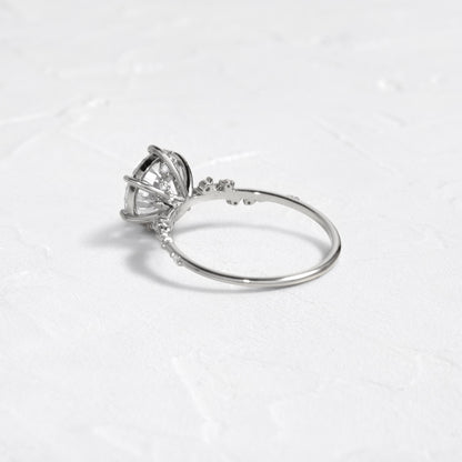 Solitaire-Oval Lab Grown Diamond Engagement Ring