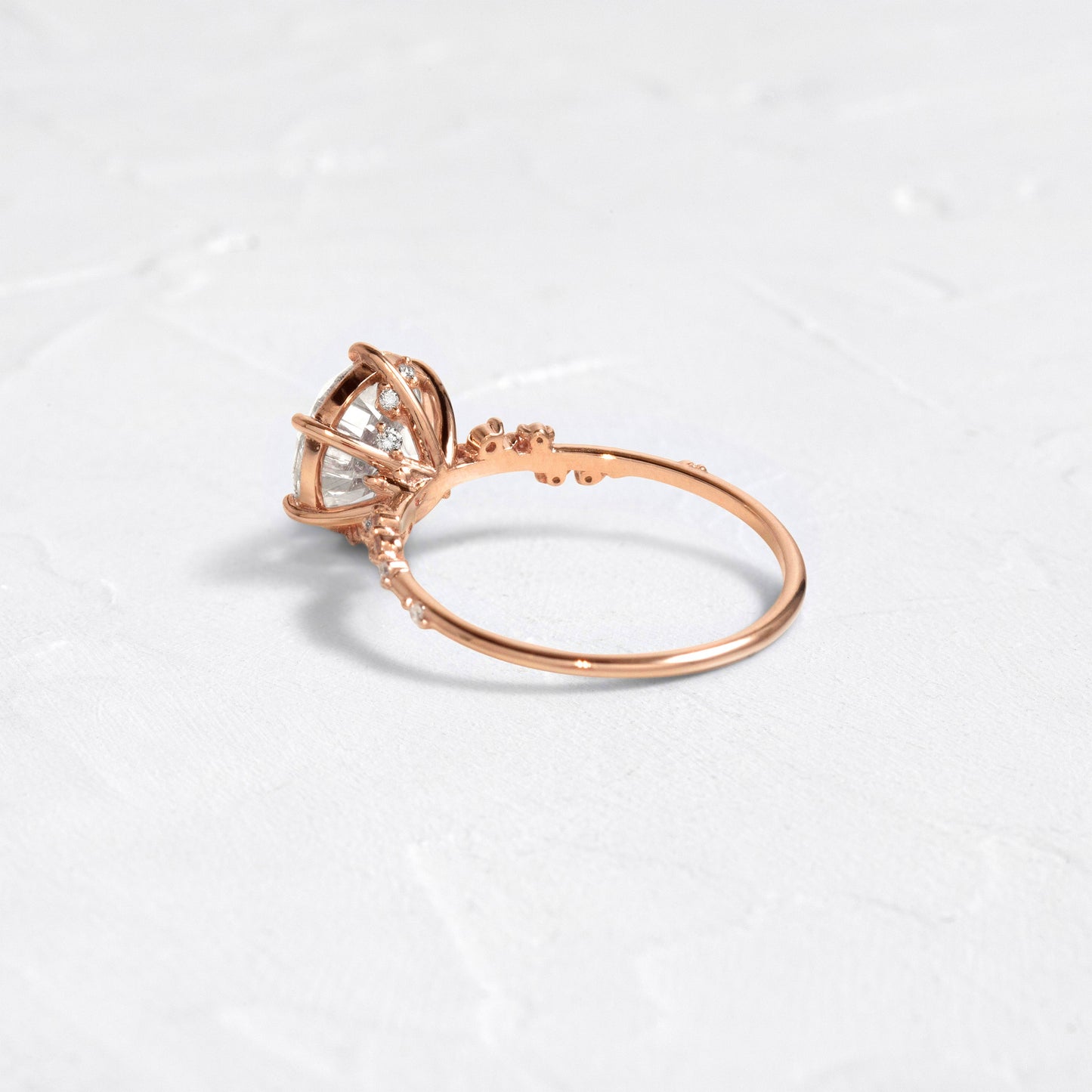 Solitaire-Oval Lab Grown Diamond Engagement Ring