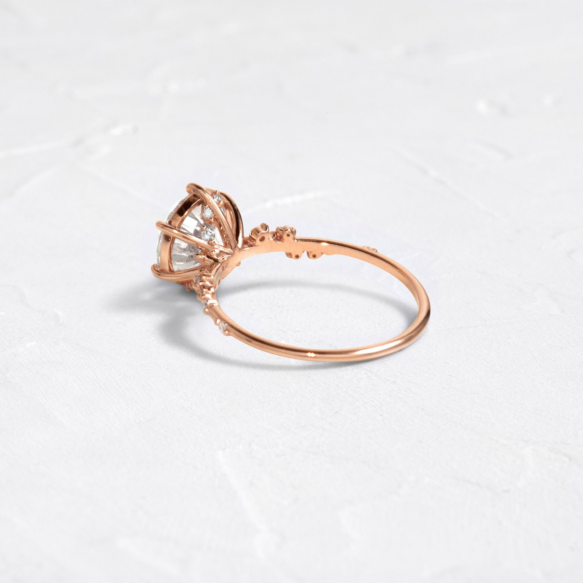 Solitaire-Oval Lab Grown Diamond Engagement Ring