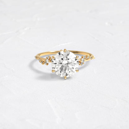 Solitaire-Oval Lab Grown Diamond Engagement Ring