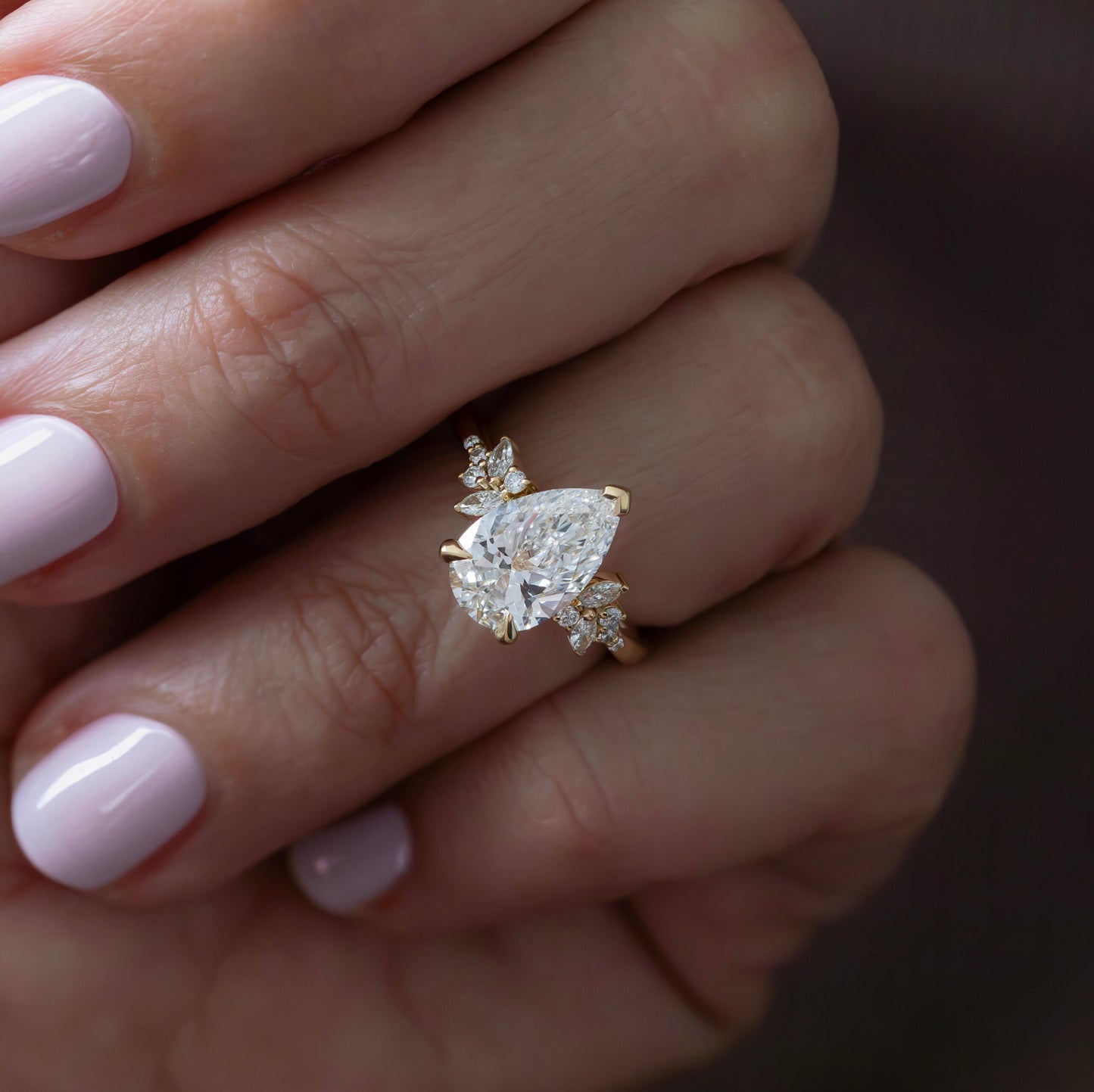 Solitaire-Oval Lab Grown Diamond Engagement Ring