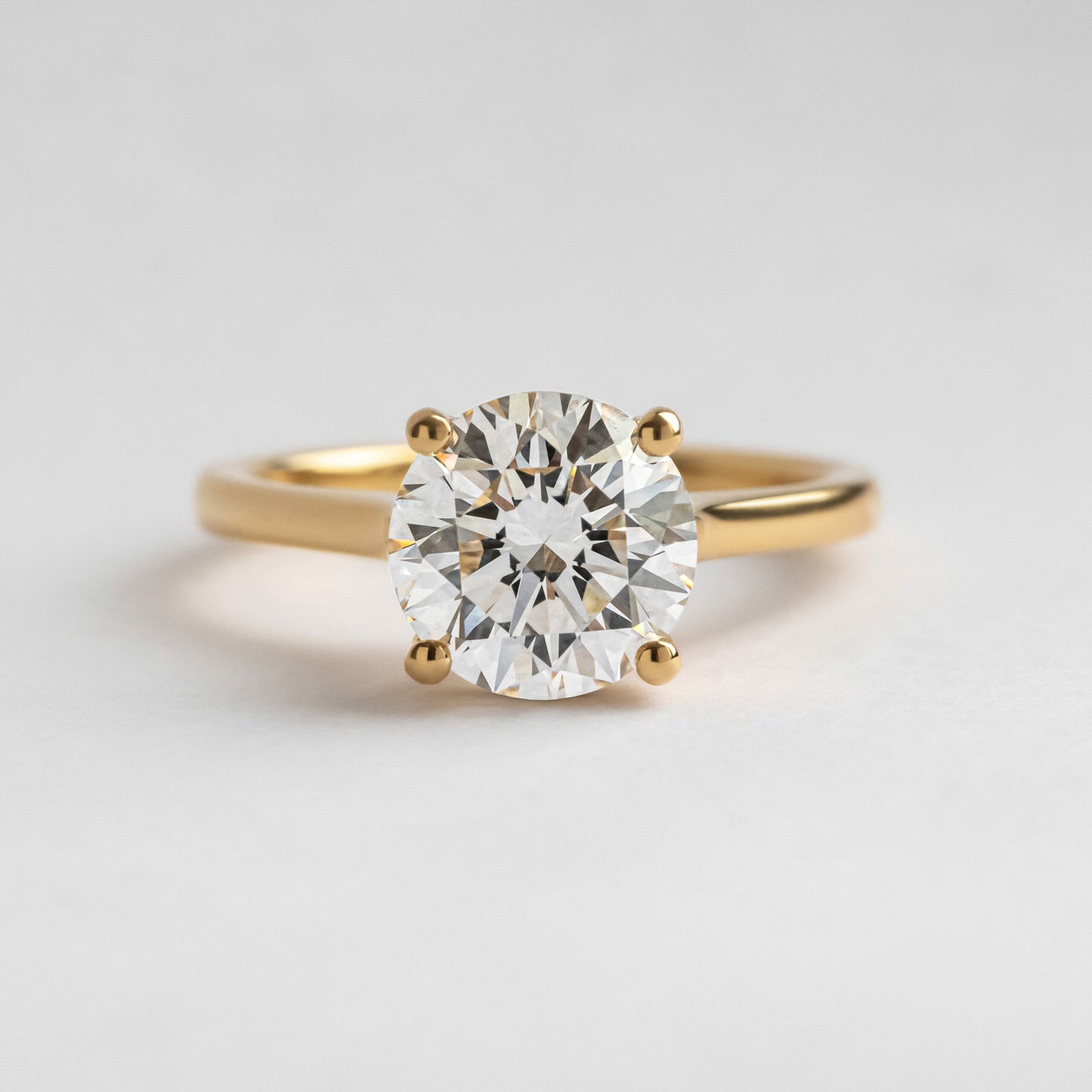Solitaire-Oval Lab Grown Diamond Engagement Ring