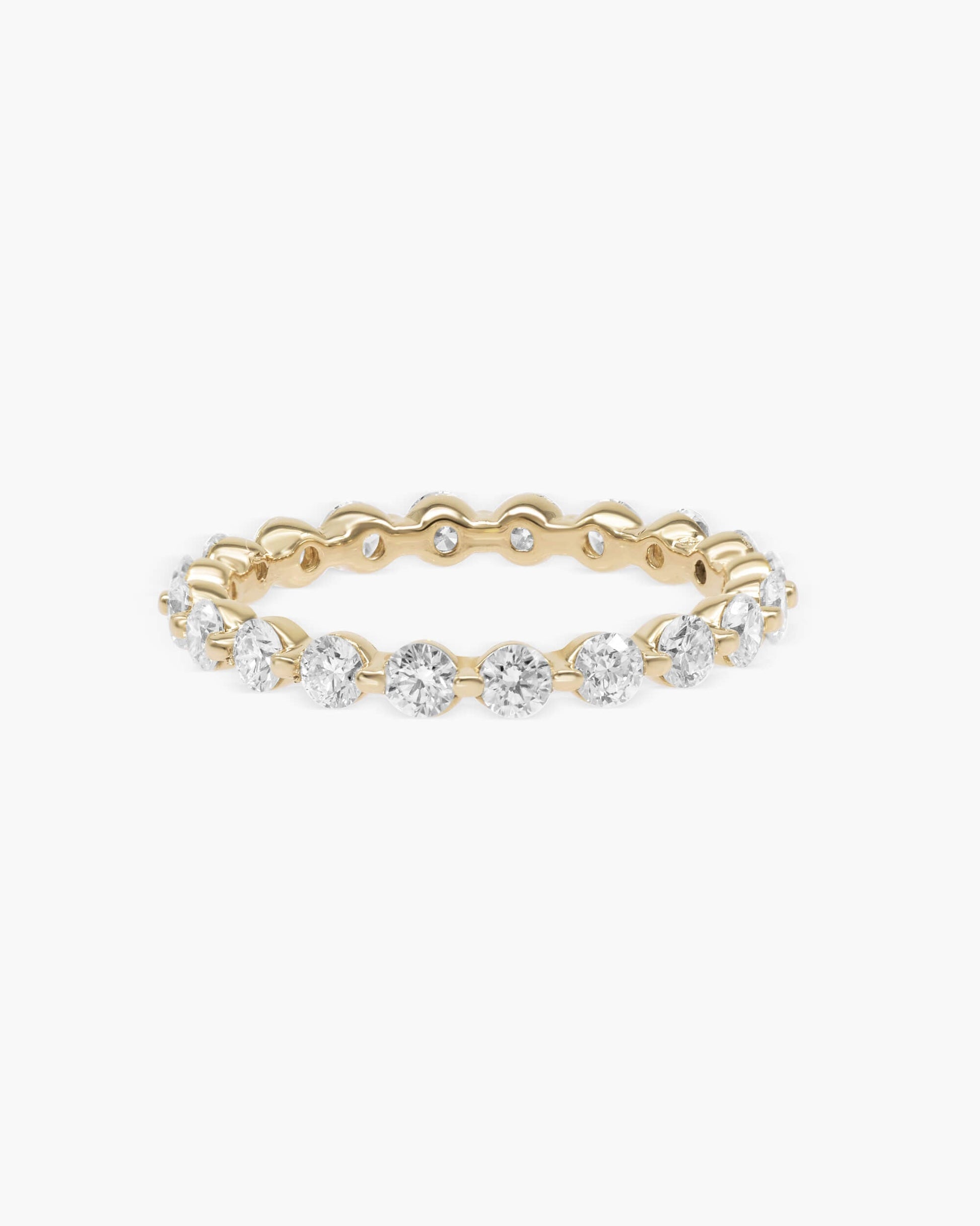 1.1 Carat Round Lab-Grown Diamond Eternity Band 6