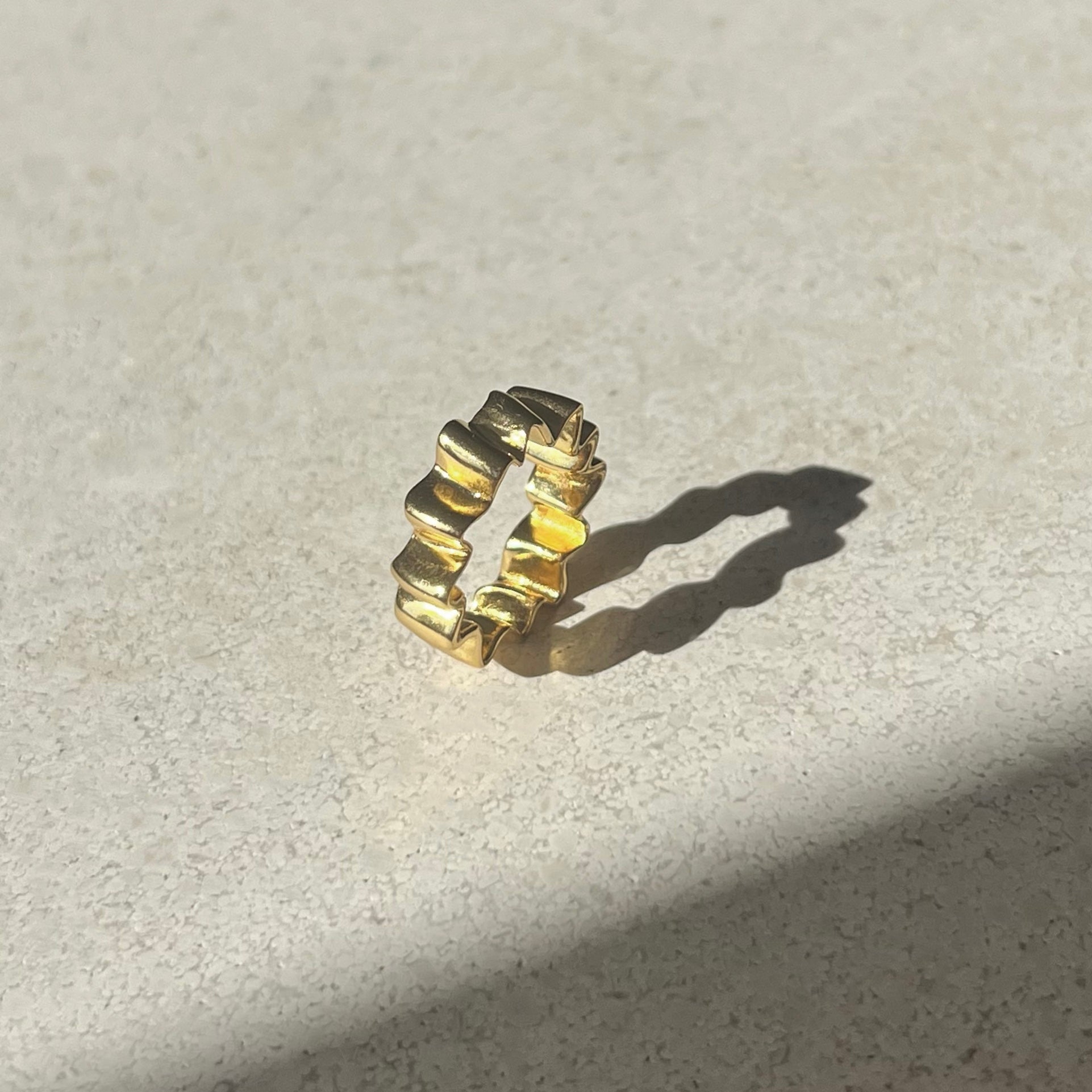 Folded Wedding Band 3