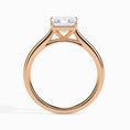 Load image into Gallery viewer, 1ct Princess F- VS Diamond Solitaire Engagement Ring
