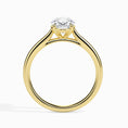 Load image into Gallery viewer, 1ct Oval F- VS Diamond Solitaire Engagement Ring
