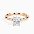 Load image into Gallery viewer, 1ct Radiant F- VS Diamond Solitaire Engagement Ring
