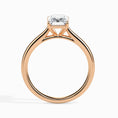 Load image into Gallery viewer, 1ct Radiant F- VS Diamond Solitaire Engagement Ring
