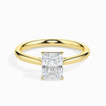 Load image into Gallery viewer, 1ct Radiant F- VS Diamond Solitaire Engagement Ring
