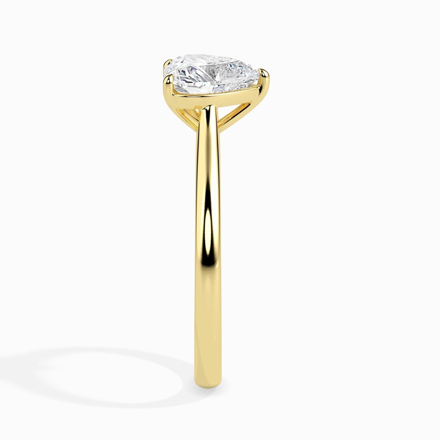 Radiant 1.0 CT Heart-Shaped Lab-Grown Diamond Solitaire Engagement Ring 2