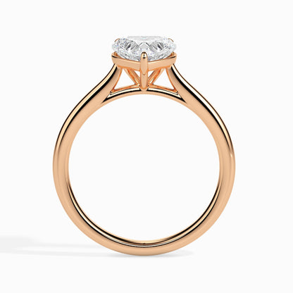 Radiant 1.0 CT Heart-Shaped Lab-Grown Diamond Solitaire Engagement Ring 10