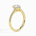 Load image into Gallery viewer, Radiant Heart 1 CT Lab-Grown Diamond Pave Engagement Ring 2
