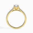 Load image into Gallery viewer, 1 Marquise F- VS Diamond Pave Engagement Ring
